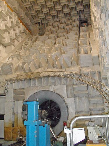 Banco per test di rumore - 46.5 dBA - SEREME - per compressore / per l'aeronautica