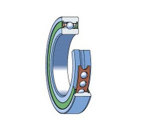 Cuscinetto a sfere - B series - SKF AEROSPACE - a contatto obliquo / per alta velocità