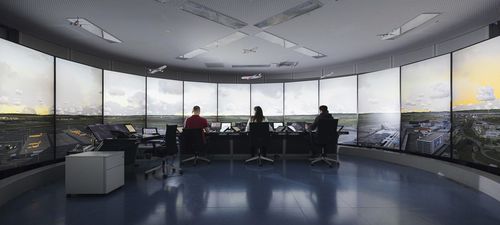 Simulatore di aeroplano - MaxSim  - ADACEL - per torre di controllo / ATC / di allenamento