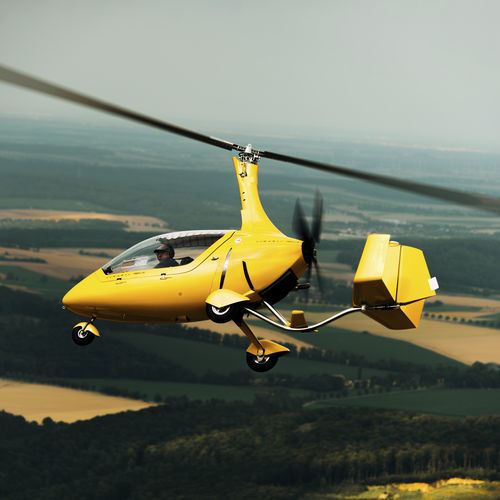 Autogiro a due posti - Calidus - AutoGyro GmbH - con motore a quattro tempi / tandem / con cockpit chiuso