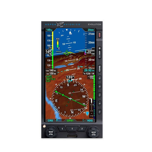 PFD display multifunzione - EVOLUTION 1000 PRO MAX  - Aspen Avionics, Inc. - per aereo