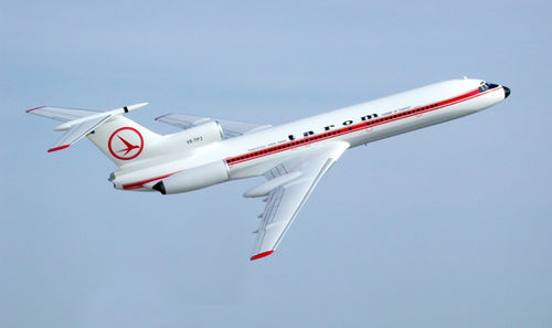 Modellino di aeroplano - Tu-154 - Bader models