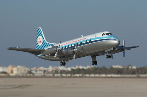 Modellino di aeroplano - Vickers Viscount - Bader models