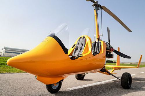 Autogiro a due posti - ELA 07-COUGAR - ELA AVIACION S.L. - con motore a quattro tempi / tandem / con cockpit aperto