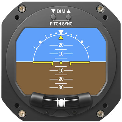 Orizzonte artificiale digitale RCA2610 series KMC 2 pollici / 3