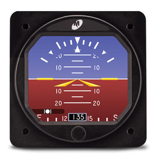Orizzonte artificiale digitale - MD23-342 - Mid-Continent Instruments & Avionics, Inc. - 2 pollici / 2,25 pollici / TSO