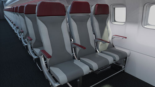 Sedile per cabina d'aeroplano - Mya - Aviointeriors SpA - per classe economica / con braccioli
