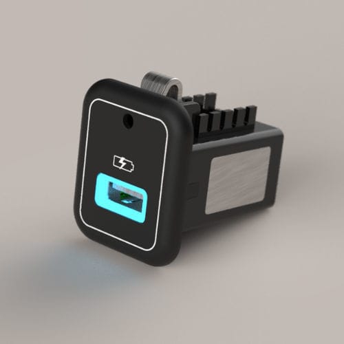 Stazione di ricarica per aereo - 1281 - IFPL (Inflight Peripherals) - da incasso / USB