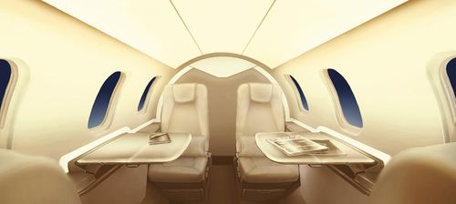 Illuminazione per cabina d'aeroplano - LUMIS - SELA - LED / da soffitto