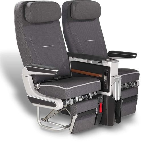 Sedile per cabina d'aeroplano - ZIMmagic - ZIM FLUGSITZ GmbH - per classe economica / con braccioli / con monitor integrato