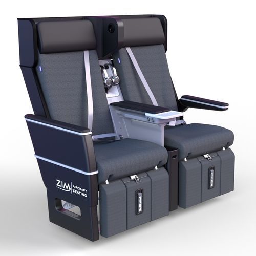 Sedile per cabina d'aeroplano - ZIMprivacy - ZIM FLUGSITZ GmbH - per classe economica / per business class / con braccioli