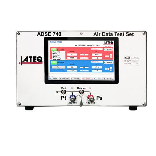 Tester di pressione - ADSE 740 - ATEQ Aviation Division - per altimetro / pitot-statico / per l'aeronautica