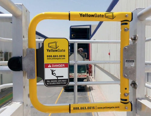 Cancello per aeroporto - YellowGate - ErectaStep - battente / di sicurezza