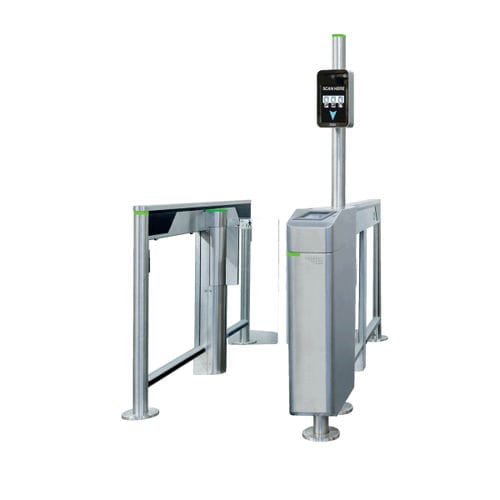 Porta di imbarco automatica con lettore di codici a barre - IER 710 - IER Blue Solutions - con lettore di carte d'imbarco / per aeroporto