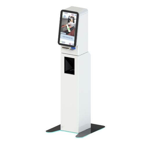Etichetta per bagagli per banchi drop-off automatici - Tag.Go - Materna IPS - self service / per aeroporto