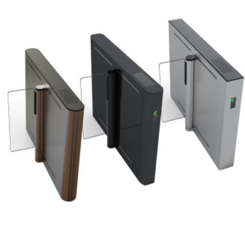 Porta di imbarco automatica con lettore di scheda - Signature  - Boon Edam - per aeroporto