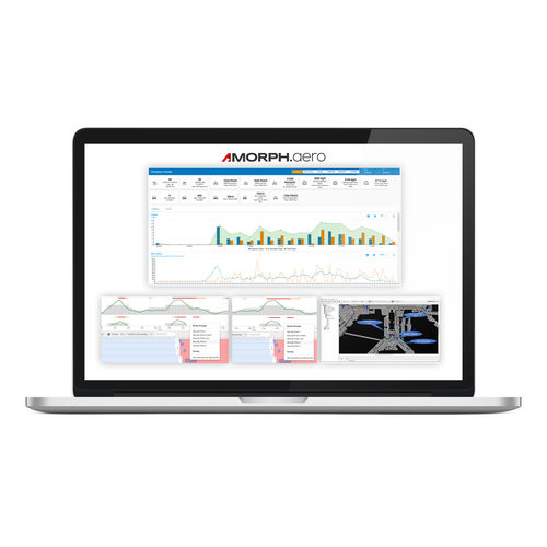 Software di pianificazione - AMORPH.aero - Amorph Systems GmbH - di gestione passeggeri / eliminacode di gestione delle file / di analisi