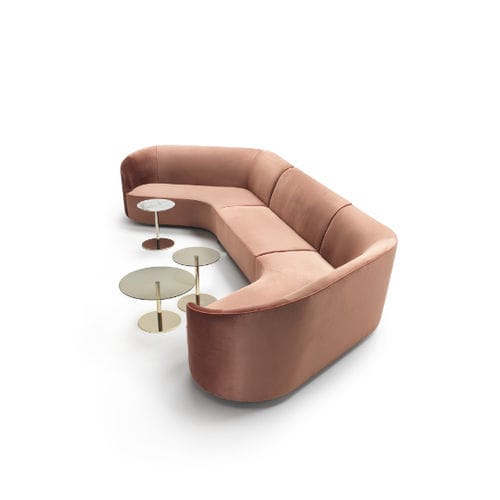 Divano per lounge aeroportuali - Moon - Giulio Marelli Italia Spa - modulare / dritto / compatto