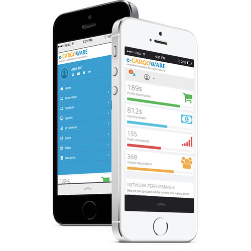 Software CRM - CRM - E - Cargoware Ltd - per l'aeronautica / per smartphone