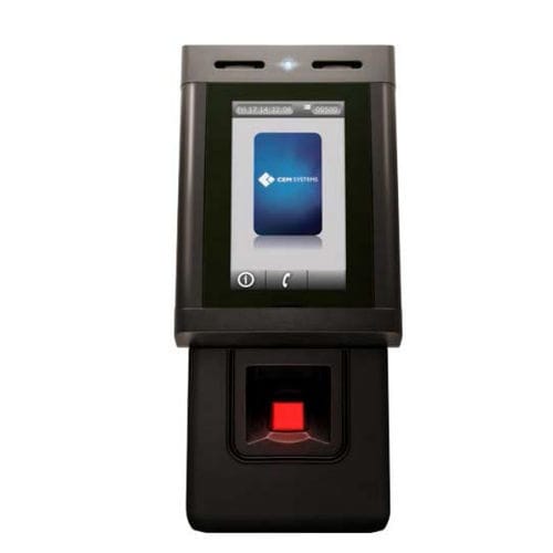 Lettore di impronte digitali ottico - emerald TS200f  - CEM Systems - biometrico / di carte / per aeroporto