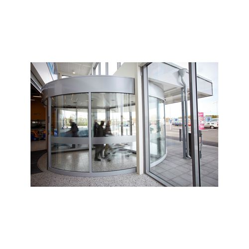 Porta girevole di sicurezza - Besam RD3L series - Assa Abloy Entrance Systems - per aeroporto