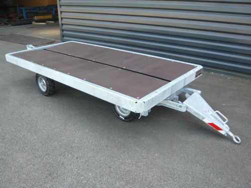 Carrello portabagagli per pista - MS 1400 - Miloco GSE International - 4 ruote