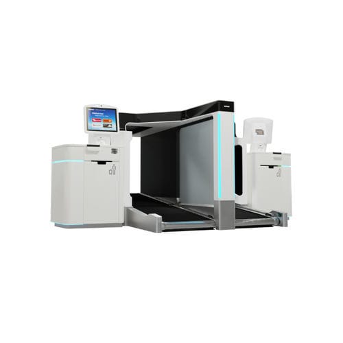 Banco drop-off automatico self service - Drop-UX H - DAIFUKU AIRPORT TECHNOLOGIES - con check-in / per aeroporto