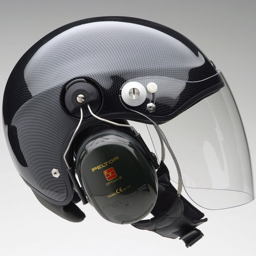 Casco per paramotore - Scarab - ICARO 2000 - per velivolo ultraleggero / per  deltaplano a motore / demi jet