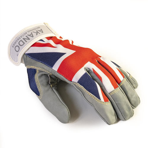 Guanti per paracadutismo - Ultimate Union Jack - Akando skydiving accessories - Sorano - traspirante / con palmo in cuoio