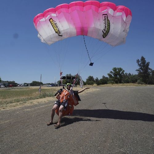 Paracadute sportivo - KRAKEN - NZ Aerosports - per tuta alare / monoposto