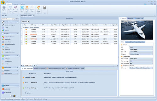 Software di gestione di flotta - BLUE EYE - MRX Systems - di controllo / di monitoraggio / per la manutenzione