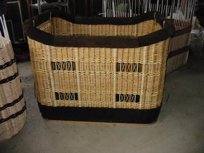 Cesta per mongolfiera senza separazioni - National Ballooning, Ltd. - rettangolare / senza seduta