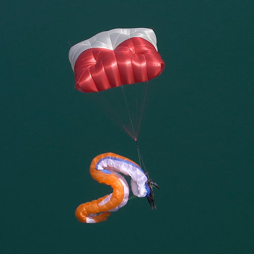 Paracadute performance - FLUID LIGHT  - SupAir-VLD - di emergenza / di riserva / biposto