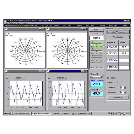 Software di analisi - µREMUS - Sinus Messtechnik GmbH - di misura / per l'aeronautica / in tempo reale