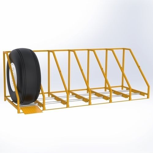 Sistema di stoccaggio per ruote - NBWS series - Newbow Aerospace - per aeroporto
