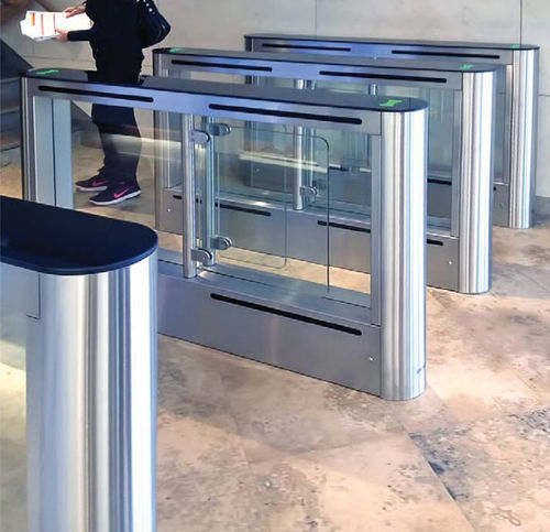 Porta di imbarco automatica con lettore biometrico - EasyGate SPD-G - Cominfosec - per aeroporto