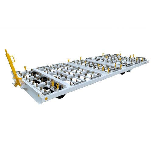 Rimorchio per pallet - 15F2925 - Clyde Machines Inc. - a 2 assi / per aeroporto