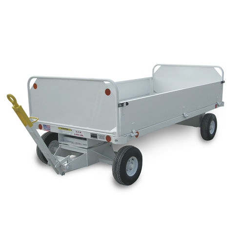 Carrello portabagagli per ground support - OBC 4080 - Par-Kan Company - 4 ruote / aperto