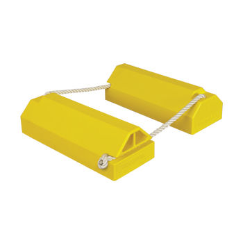 Cuneo fermaruota per aeromobile - AC6800 - Checkers Safety Group - in poliuretano / doppio