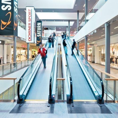Marciapiede mobile per aeroporto - 9500AE - Schindler - inclinato