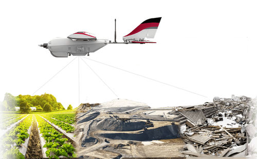 Drone professionale - The Lancaster 5 - PrecisionHawk - agricolo / ambulanza / ad ala fissa