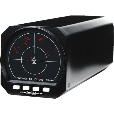 Display di volo per aereo - STRIKE FINDER®  - Insight Instrument Corp. - LED / meteo-oceanografico