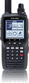 Walkie-talkie VHF - FTA-450L - Yaesu USA - per aereo / portatile