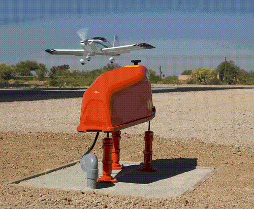 Luce di avvicinamento - PLASI-2000 - DeVore Aviation Corporation of America - per aeroporto / LED / rossa