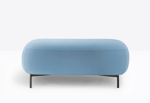 Divano per lounge aeroportuali - buddy 215 - Pedrali - in alluminio / in schiuma di poliuretano / in poliuretano