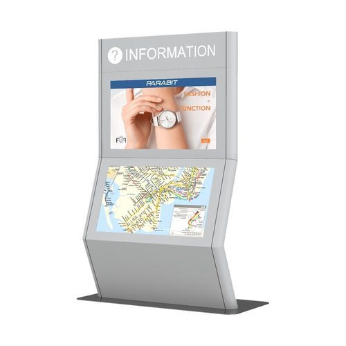 Terminale interattivo multimediale - ATLAS DUAL - Parabit Systems - per informazioni / per aeroporto