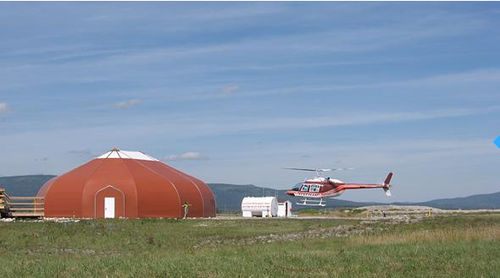 Hangar per elicottero - Sprung Structures - temporaneo / per aeroporto