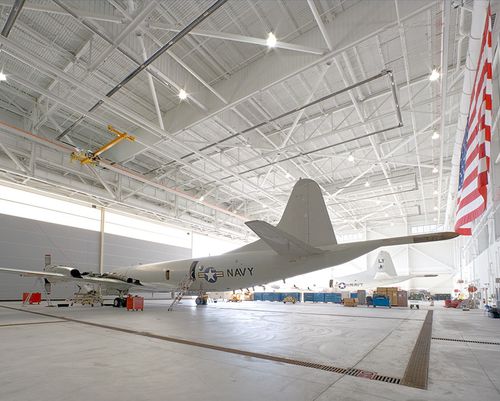 Hangar per aereo - P3 Orion - Heavy Structures - aperto / per aeroporto