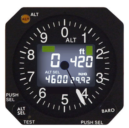 Altimetro analogico - ADDU - Innovative Solutions & Support - in piedi / per aereo / embedded