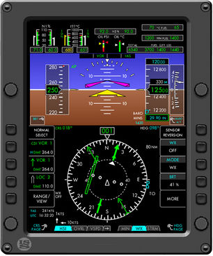 PFD per aereo - Innovative Solutions & Support - LCD